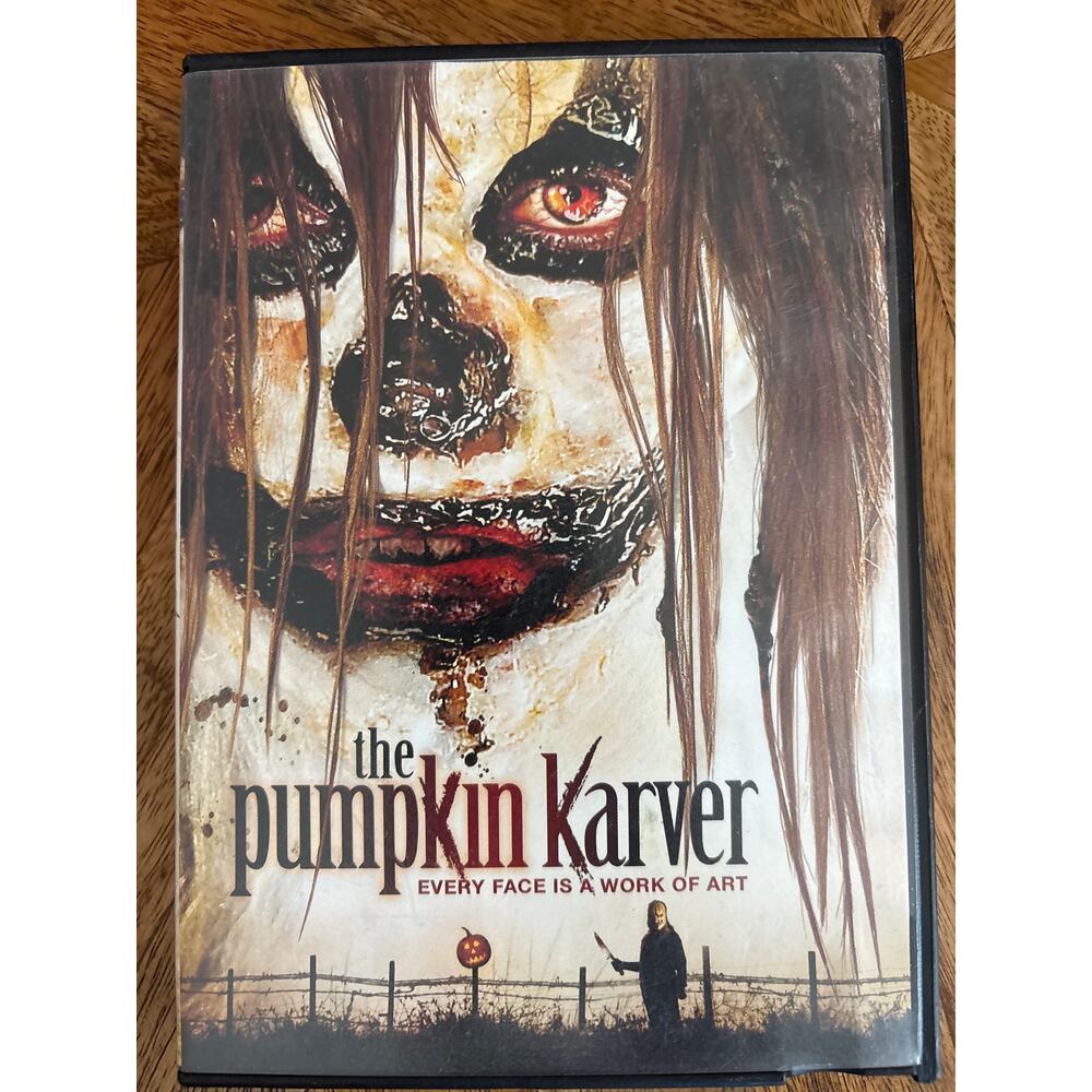 The pumpkin Karver DVD horror first look studio scary Halloween goth movie